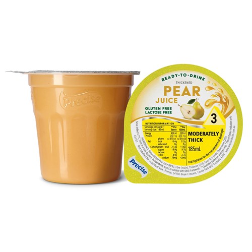 Precise Thickened Pear Juice 185ml Moderate Level 3