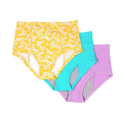 Conni Classic Underwear Oopsie Daisy, Aqua & Bubblegum - 3PACK