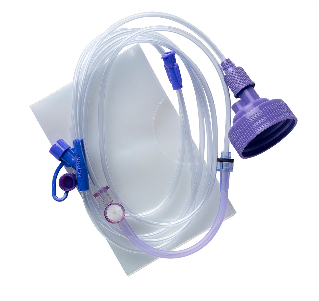 Kangaroo Joey 3-in-1 Feed Only Set with Inline Medication Port Sterile