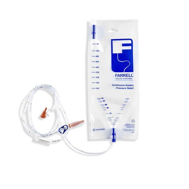 Avanos Farrell Valve Enteral Gastric Pressure Relief System with ENFit Connector