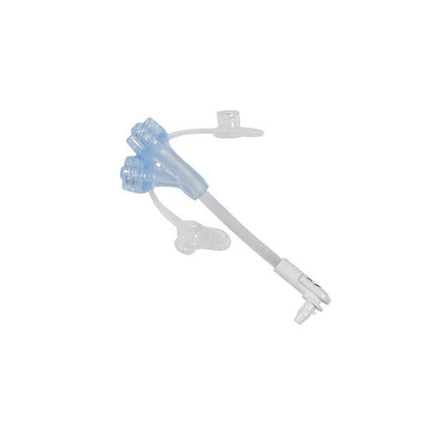 Avanos MIC-KEY Medication Set with SECURE-LOK Right-Angle Connector and 2x "Y" Ports Length 5.1cm