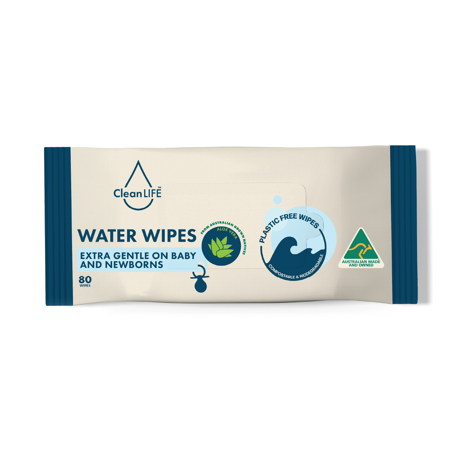 CleanLIFE Water Wipes
