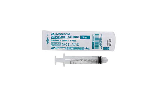 Livingstone Syringes Luer Lock Tip - All Sizes