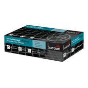 Bastion Nitrile Ultra Soft Powder Free Gloves - Black