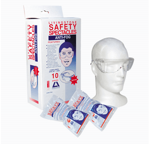 Livingstone Anti Fog and Anti Scratch Protective Glasses - Clear