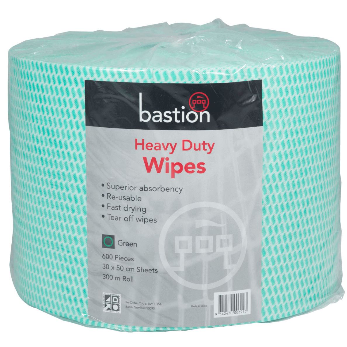 Heavy Duty Wipes - 300m Roll