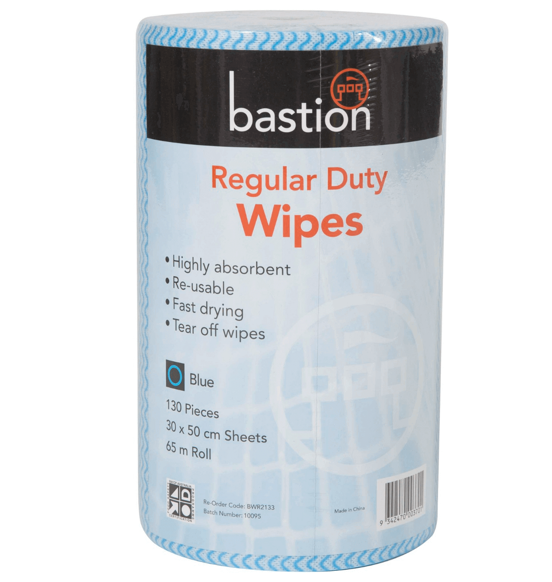 Regular Duty Wipes - 65m Roll