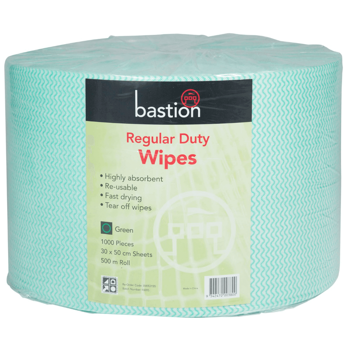 Regular Duty Wipes - 500m Roll