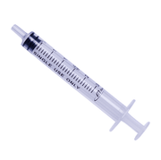 Mdevices 3mL Syringe - Leur Slip, Central Nozzle