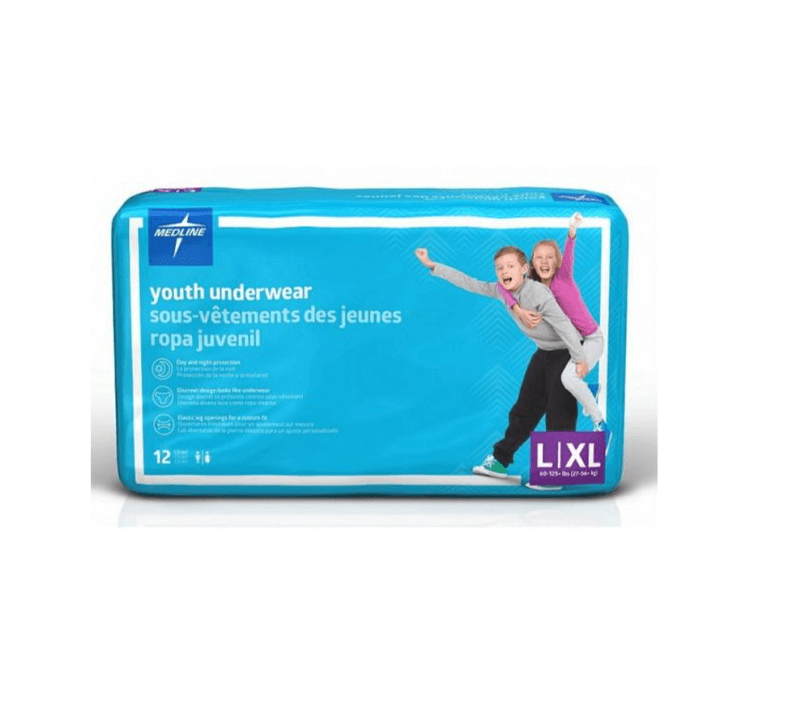 Medline Youth Underwear - All Sizes