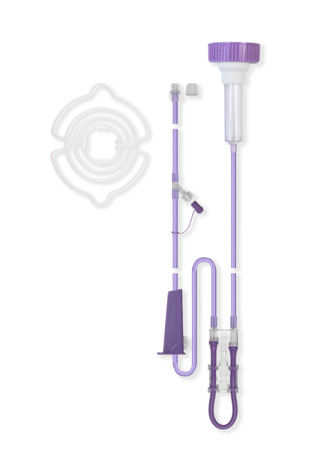 Flocare Infinity Bottle Set – Y-port and drip chamber