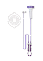 Flocare Infinity Bottle Set - no port and with drip chamber