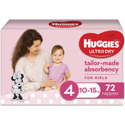 Huggies Toddler Girl Nappies Size 4