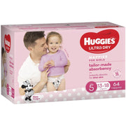 Huggies Walker Girl Nappies Size 5