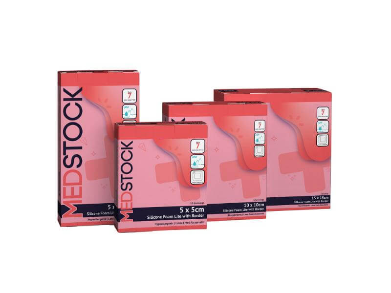 Silicone Foam Lite with Border - All Sizes