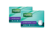 Depend Underwear Unisex - All Sizes and Absorbency