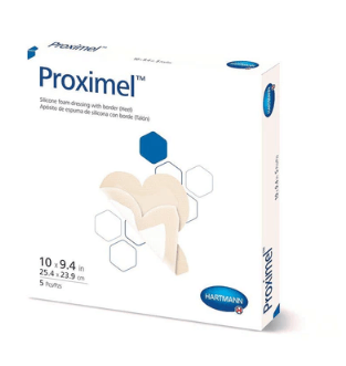 Proximel Silicone Foam Sacral with Border