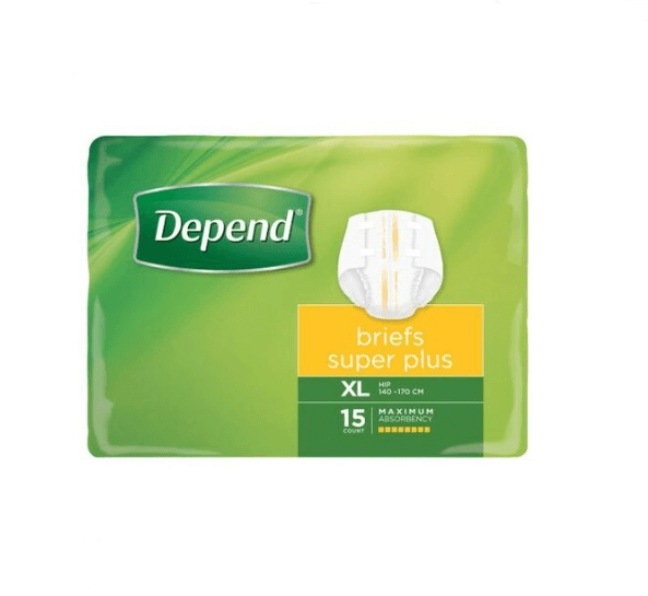 Depend Brief Super Plus Unisex - All Sizes