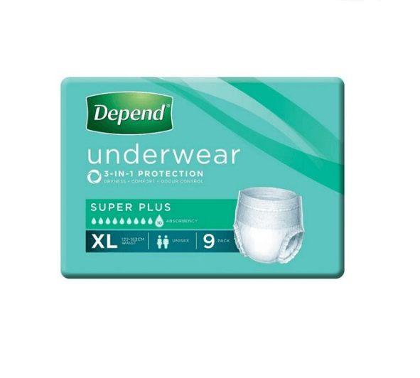 Depend Underwear Unisex - All Sizes and Absorbency