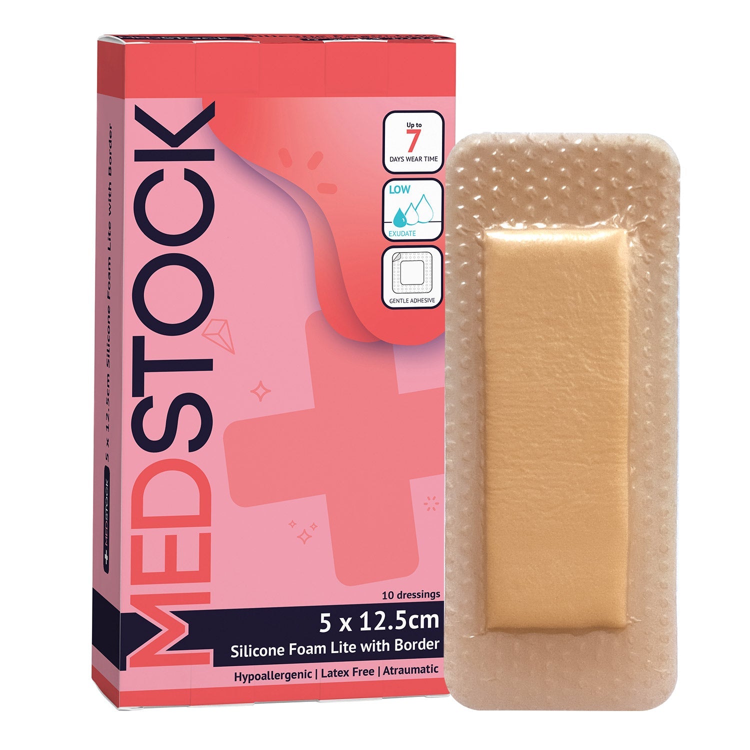 Silicone Foam Lite with Border - All Sizes