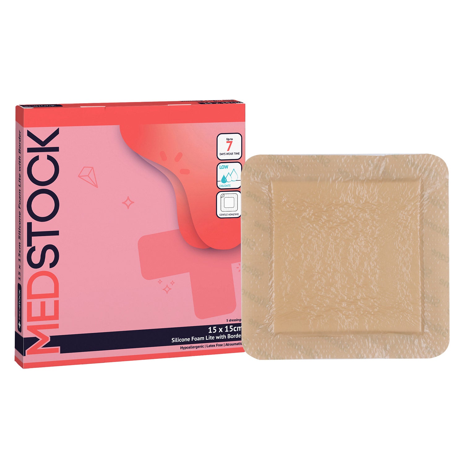 Silicone Foam Lite with Border - All Sizes