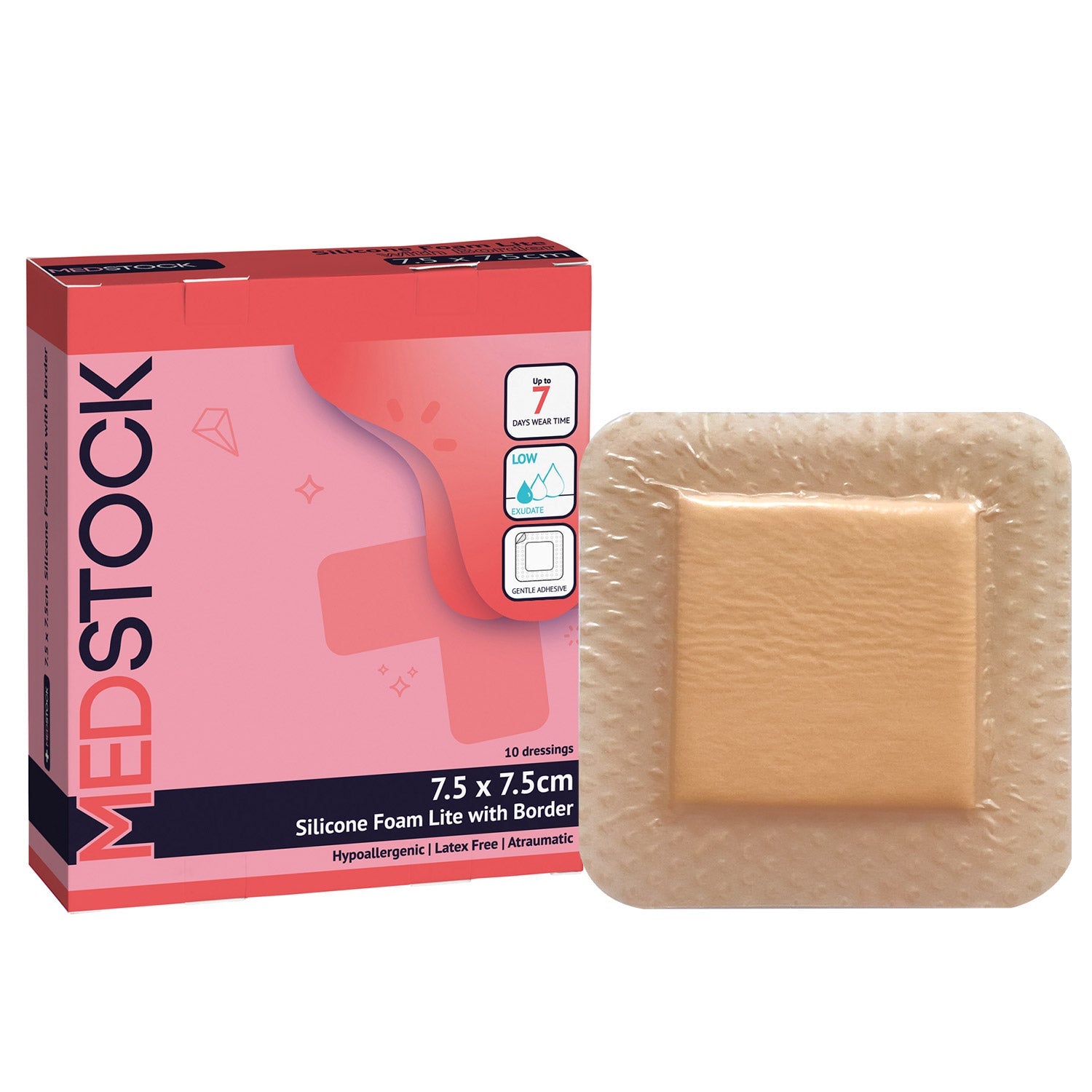 Silicone Foam Lite with Border - All Sizes