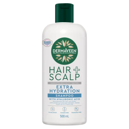DermaVeen Hair + Scalp Extra Hydration Shampoo 500mL