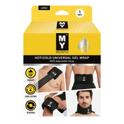 MY HEALTHSTYLE Hot & Cold Universal Gel Wrap – Large with Adjustable Strap