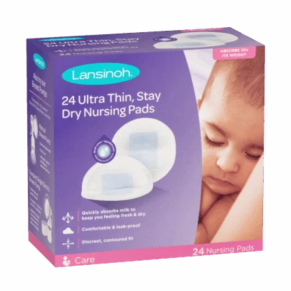 Lansinoh 24 Ultra Thin, Stay Dry Nursing Pads