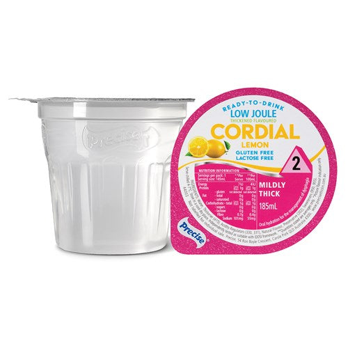 Precise Thick-N Ready Diet Lemon 185ml Mild Level 2