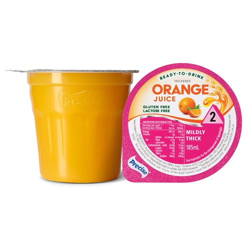Precise Thickened Orange Juice 185ml Mild Level 2