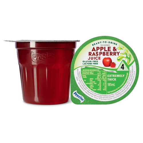 Precise Thickened Apple & Raspberry Juice 185ml Extreme Level 4