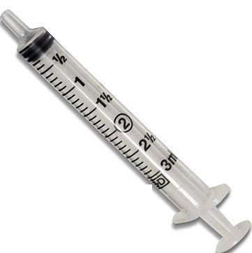 Terumo 3ml Syringe - Luer Slip Tip, Concentric