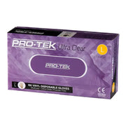 Protek Natural Disposable Vinyl Gloves POWDERN FREE (10x100pcs)