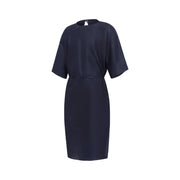 Navy Short Sleeve Patient Gown – 50 Pack