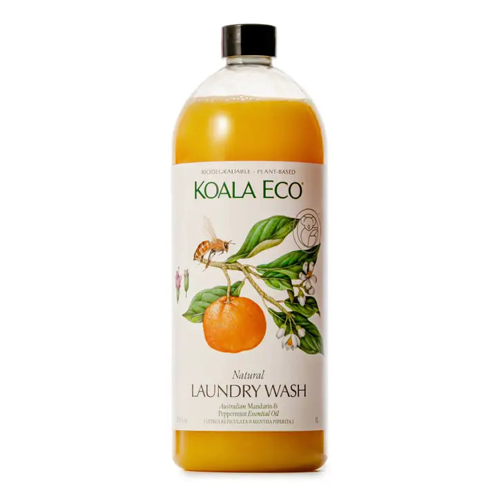 Natural Laundry Wash - Mandarin & Peppermint