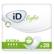iD Expert Light Extra 4D Shaped Pads 500ml - Pack of 28