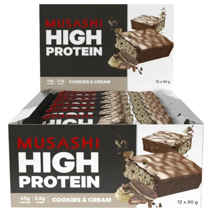 Musashi Protein Bars x12 - All Flavours