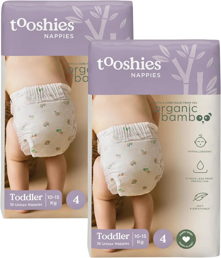 Tooshies Disposable Nappies - All Sizes