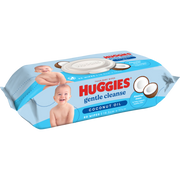 Huggies Coconut Oil Wipes 80pk