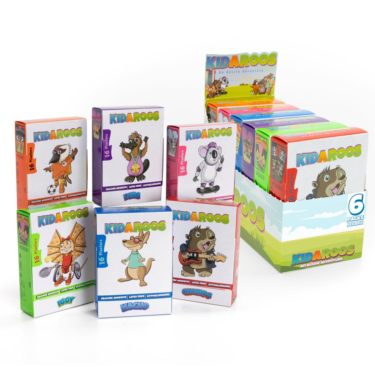 Kidaroos Silicone Plasters