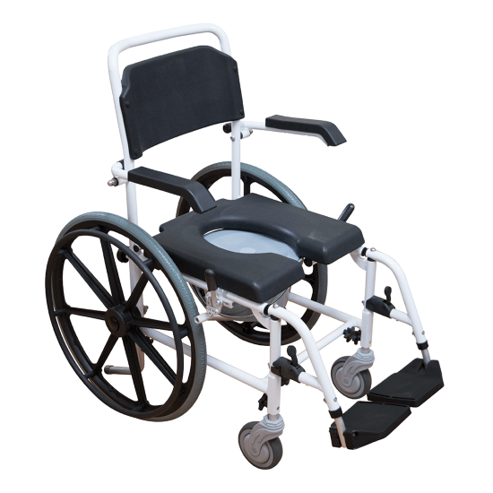 Aspire Aluminium Commode - Self Propelled