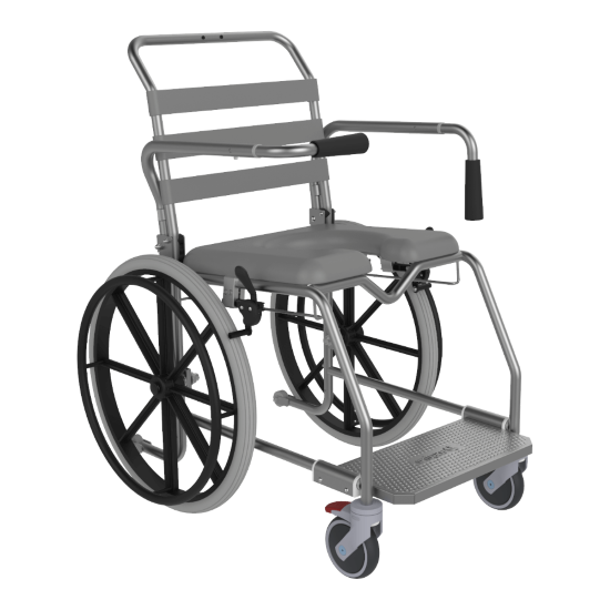 Aspire Weight Bearing Platform Shower Commode - Self Propelled