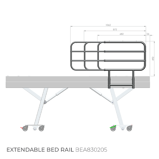 Aspire ComfiMotion Activ Care Bed Rails
