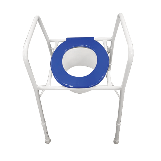 Aspire Over Toilet Aid - Blue Plastic Seat Only