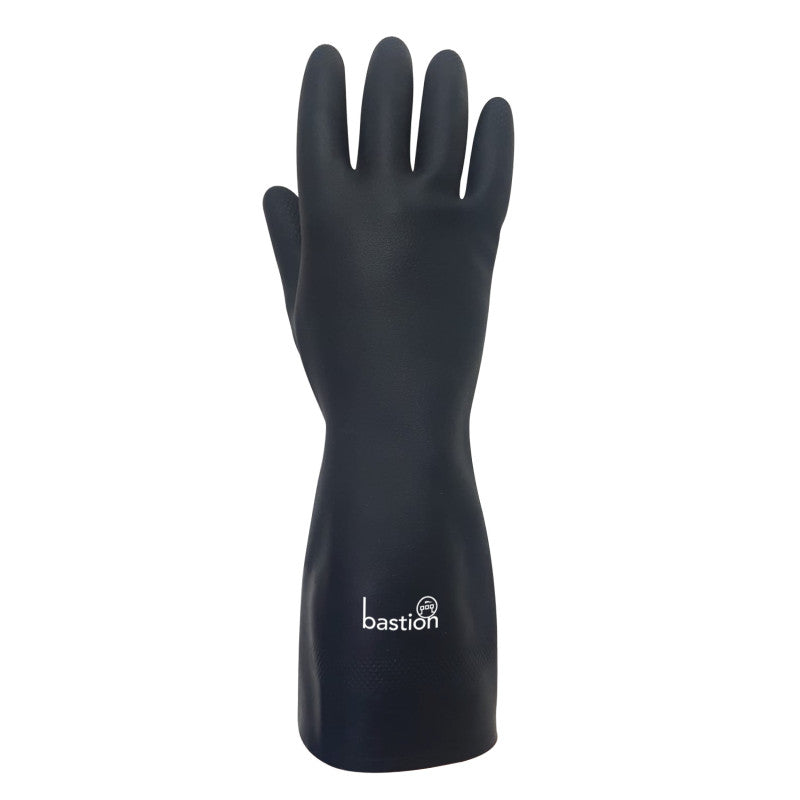 Bastion Black Neoprene 330mm Flocklined Gloves