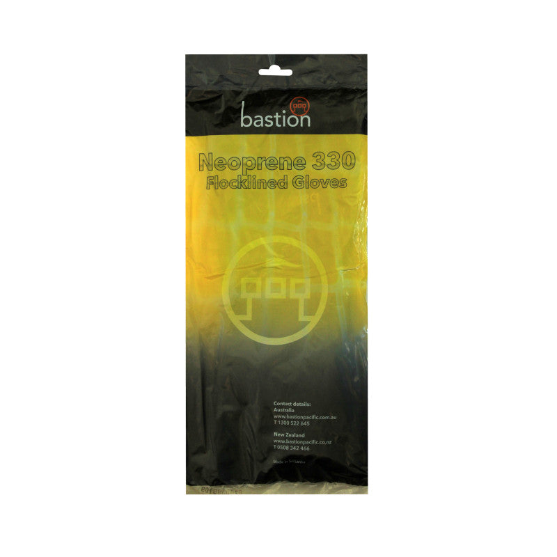 Bastion Black Neoprene 330mm Flocklined Gloves