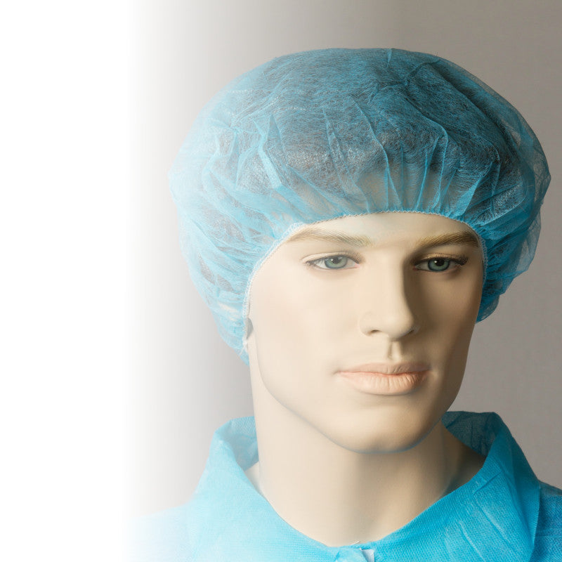Bastion Polypropylene Bouffant Caps