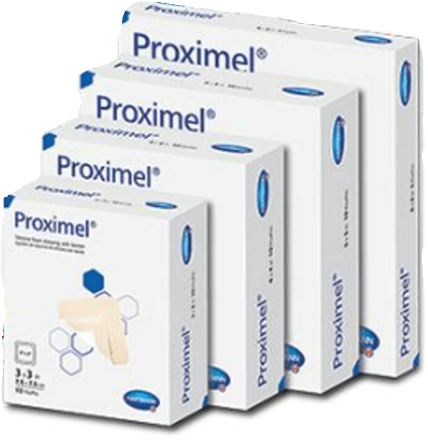 Proximel Silicone Foam with Border
