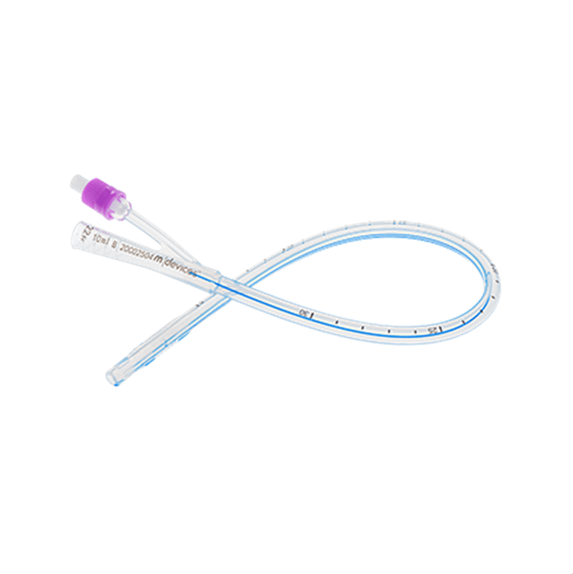 Foley Catheter 2-Way Open Ended 40cm with 10mL Balloon Unisex - All sizes